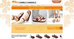 Desktop Screenshot of camelsandals.com